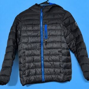 ZeroXposur Black Jacket with Blue Lining